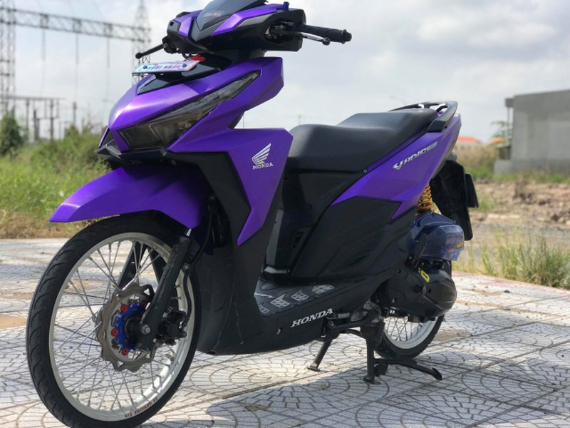 Bản độ Vario 150 phong cách hiện đại với màu tím độc đáo