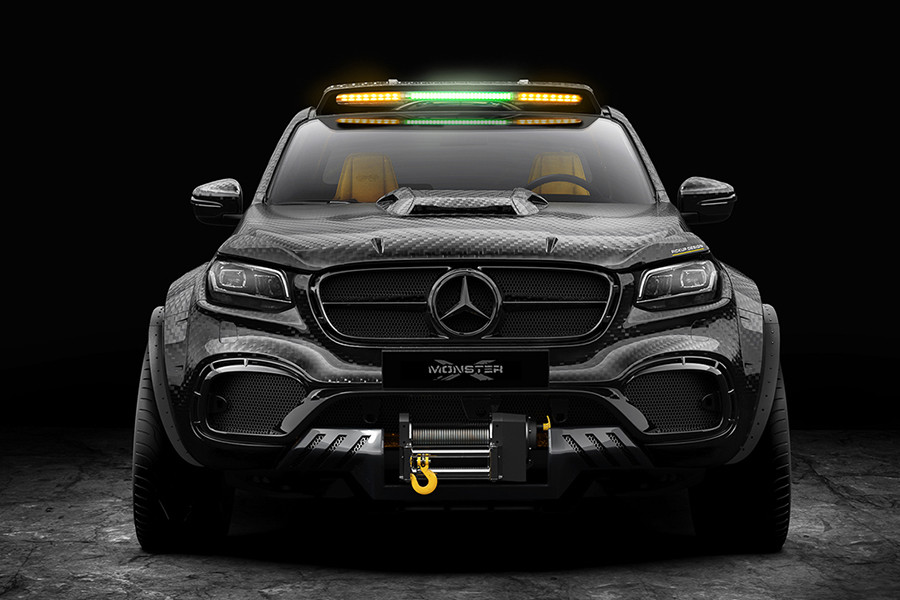 Bán tải độ Mercedes-Benz X-Class 6x6 từ Carlex Design