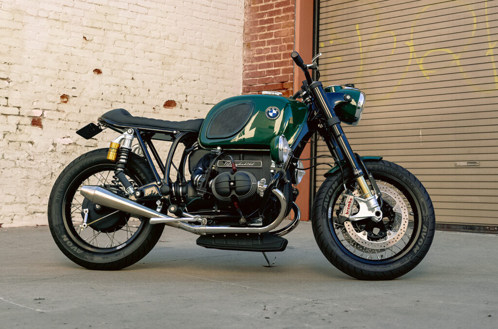 BMW R90 với nước sơn xanh độc đáo và phong cách cổ điển
