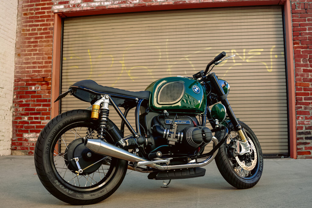 Chi tiết bộ khung và hệ thống treo của BMW R90 Roughchild