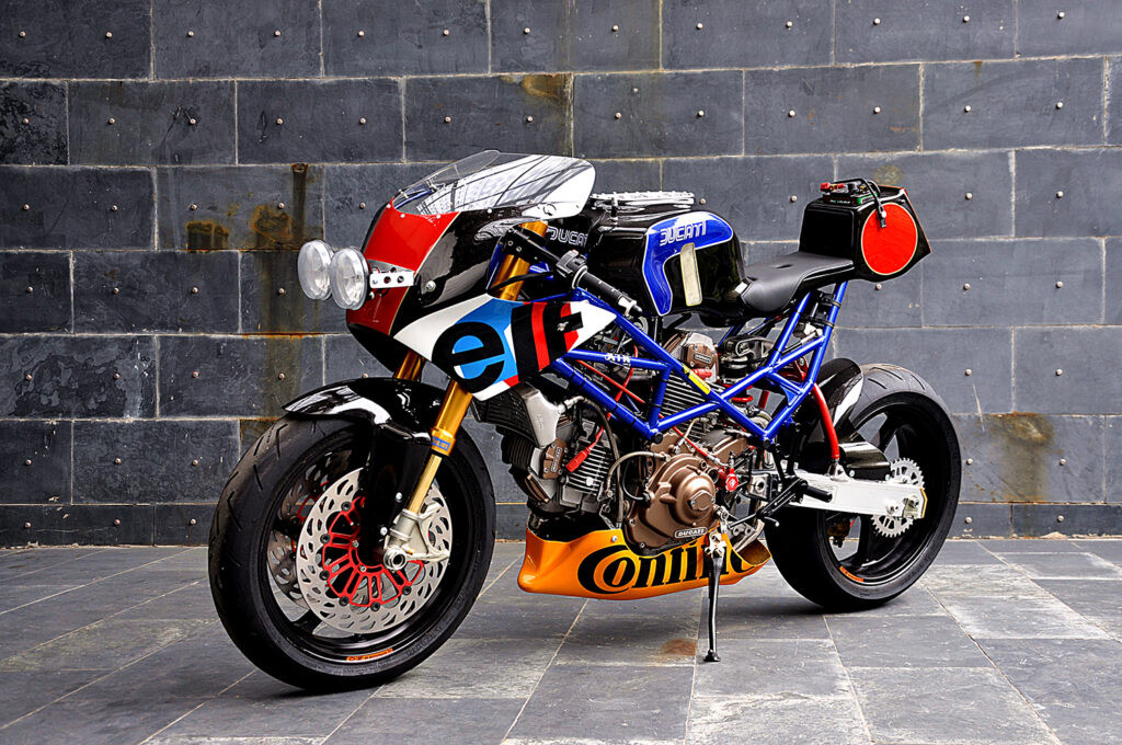 Chi tiết thiết kế đuôi xe Ducati Monster XTR Pepo ấn tượng