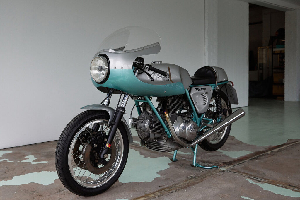 Chiếc Ducati 750SS Green Frame số khung 075374 với hồ sơ lịch sử đầy đủ