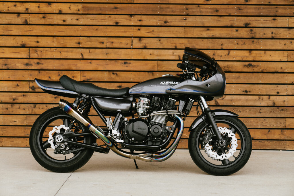 Chiếc mô tô độ Kawasaki KZ1000K2 với ngoại hình mới lột xác hoàn toàn