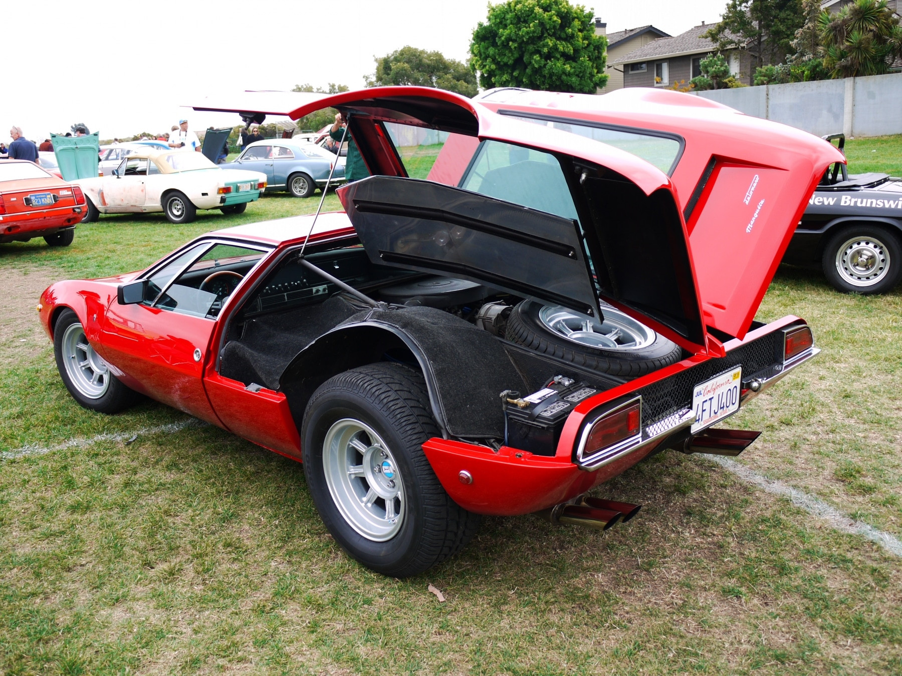 De Tomaso Mangusta với thiết kế đậm chất Ý