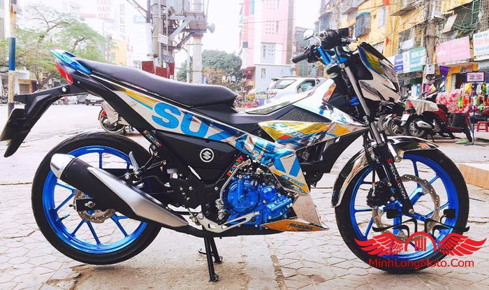 Điểm nhấn Raider 150 độ dàn đồ chơi chuyên nghiệp