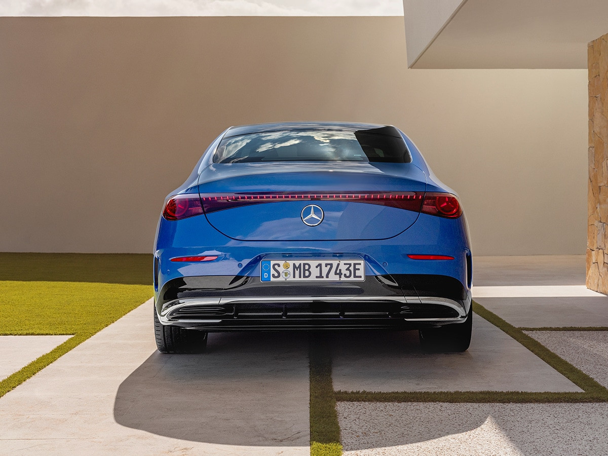 Đuôi xe điện Mercedes-Benz CLA mới