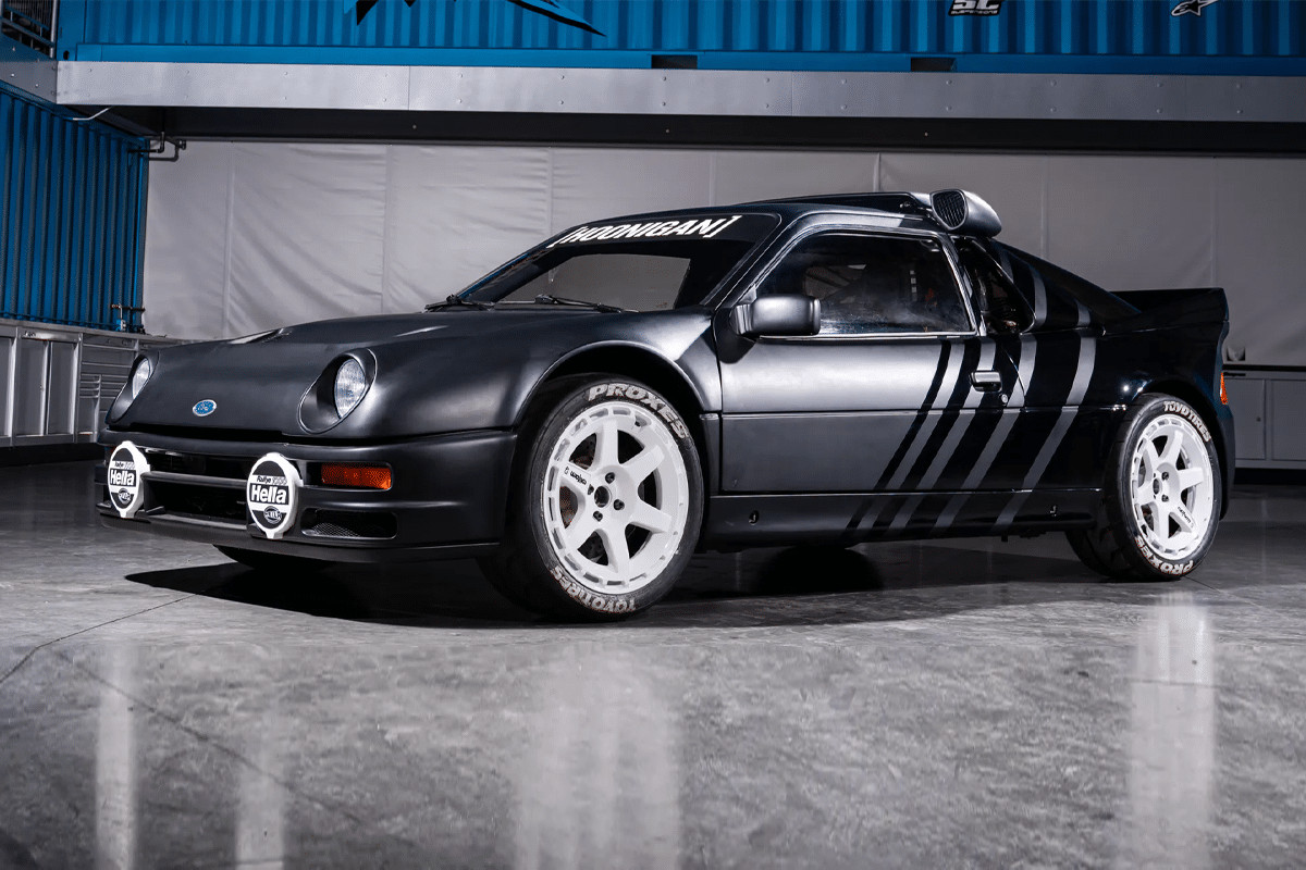 Ford RS200 phiên bản Evolution – siêu phẩm rally Group B hiếm hoi mà Ken Block sở hữu và nâng cấp toàn diện
