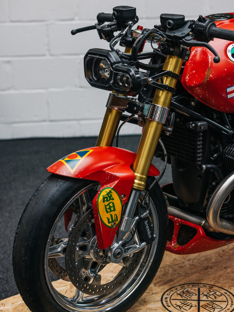 Giảm xóc Öhlins trên R nineT giúp cải thiện độ ổn định