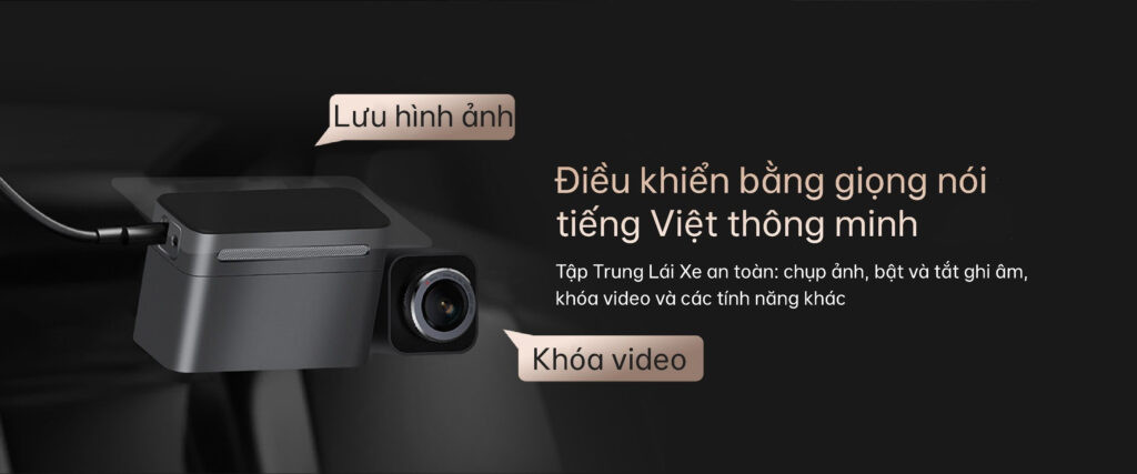 Giao diện điều khiển giọng nói trên camera
