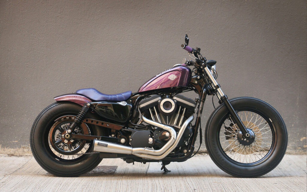 Harley Davidson Sportster 2011 độ Kraken phong cách cổ điển