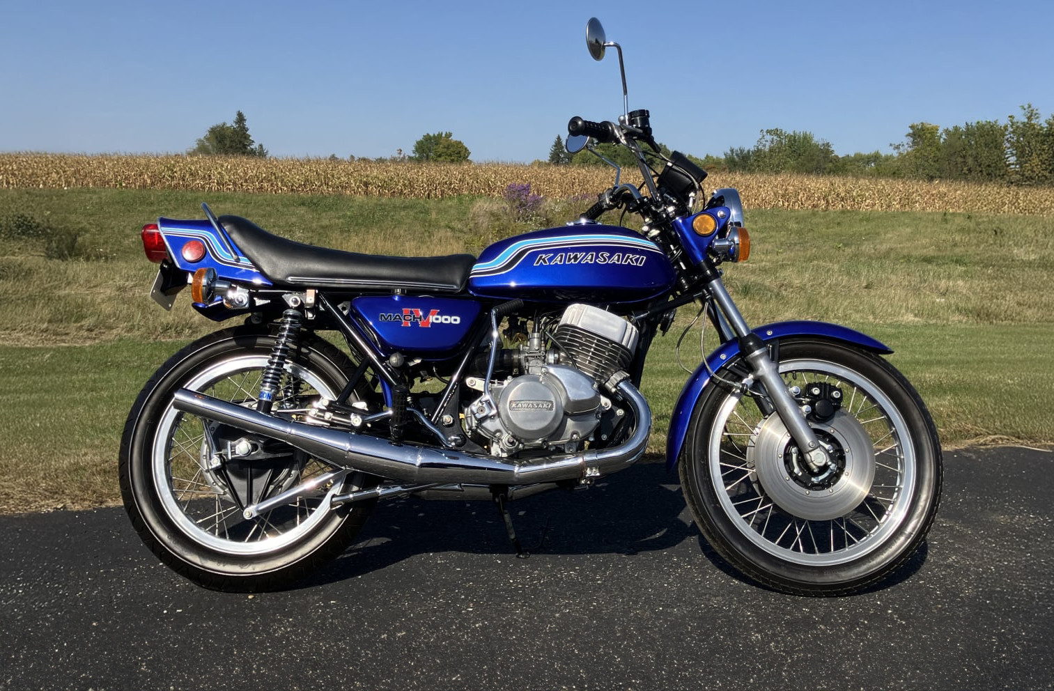 Kawasaki H2 750 Mach IV – bản độ bốn xi-lanh tốc độ khủng