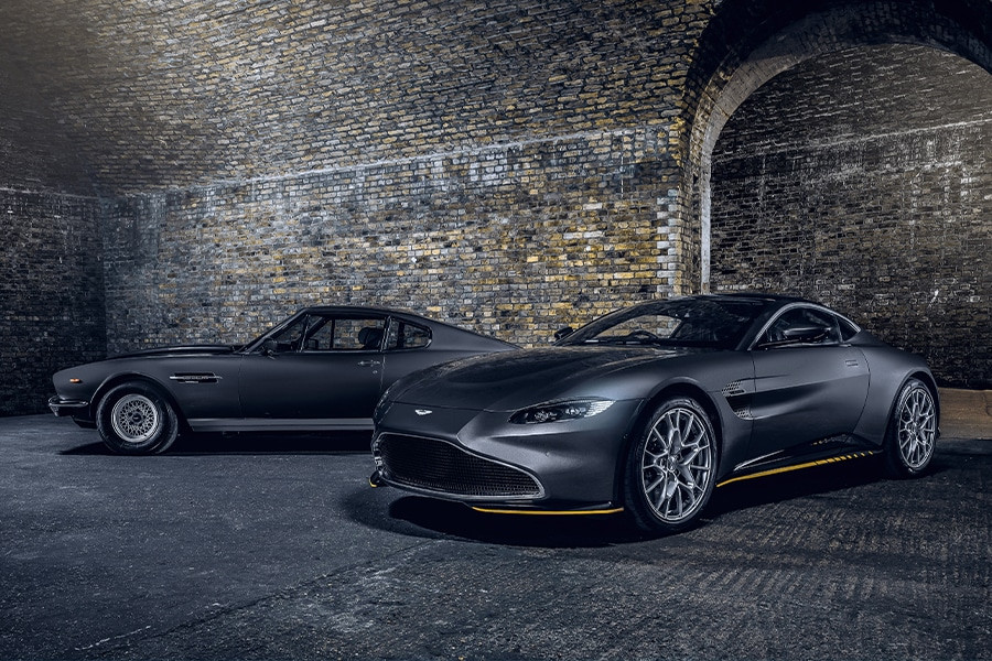 Khoang nội thất sang trọng trên DBS Superleggera 007 Edition