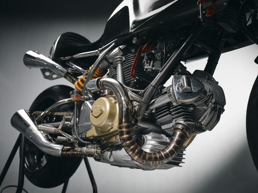 Khối động cơ V-Twin bevel huyền thoại được nâng cấp toàn diện