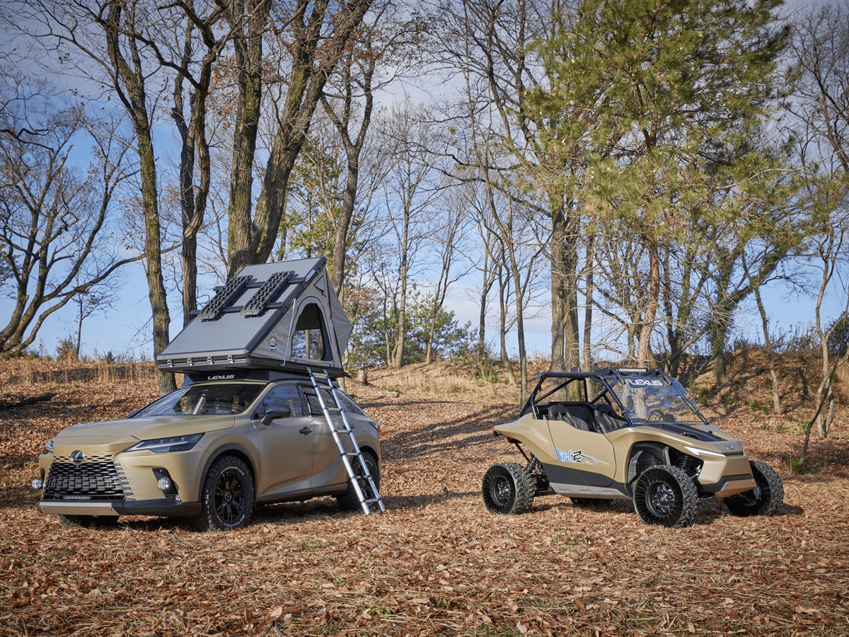 Lexus RX Outdoor Concept cùng phiên bản ROV việt dã tại Tokyo Outdoor Show