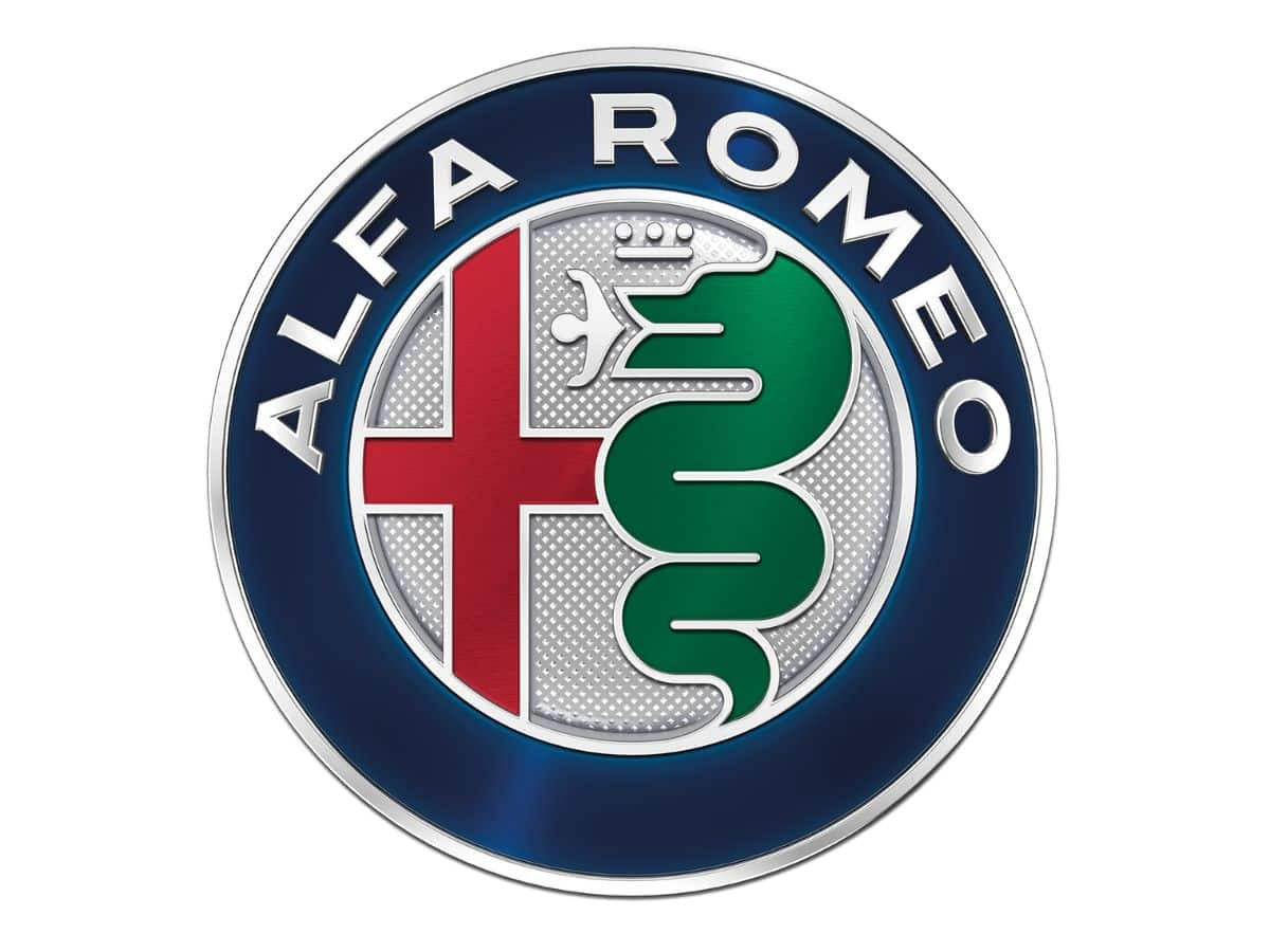 Logo Alfa Romeo gồm thập tự đỏ và rồng xanh