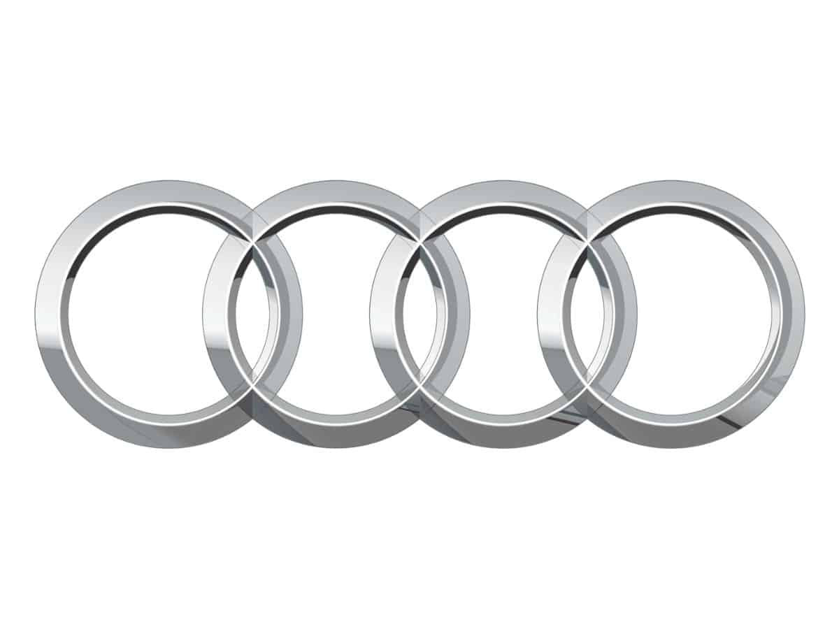 Logo Audi 4 vòng tròn liên kết