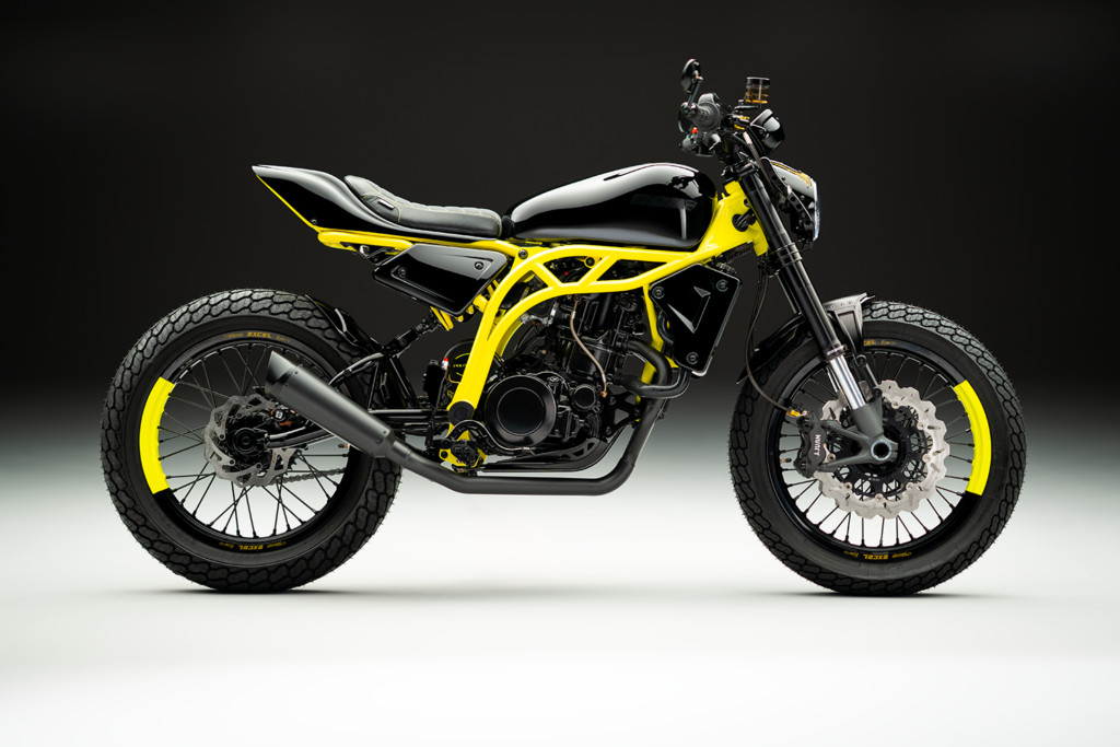 Mẫu xe tùy biến CCM Spitfire trình diễn tại Motorcycle Live 2023