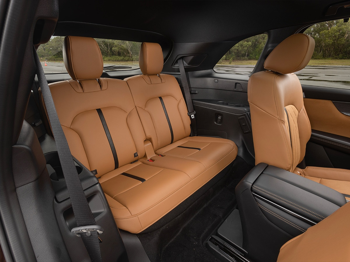 Mazda CX-90 hàng ghế thứ ba linh hoạt, tiện nghi