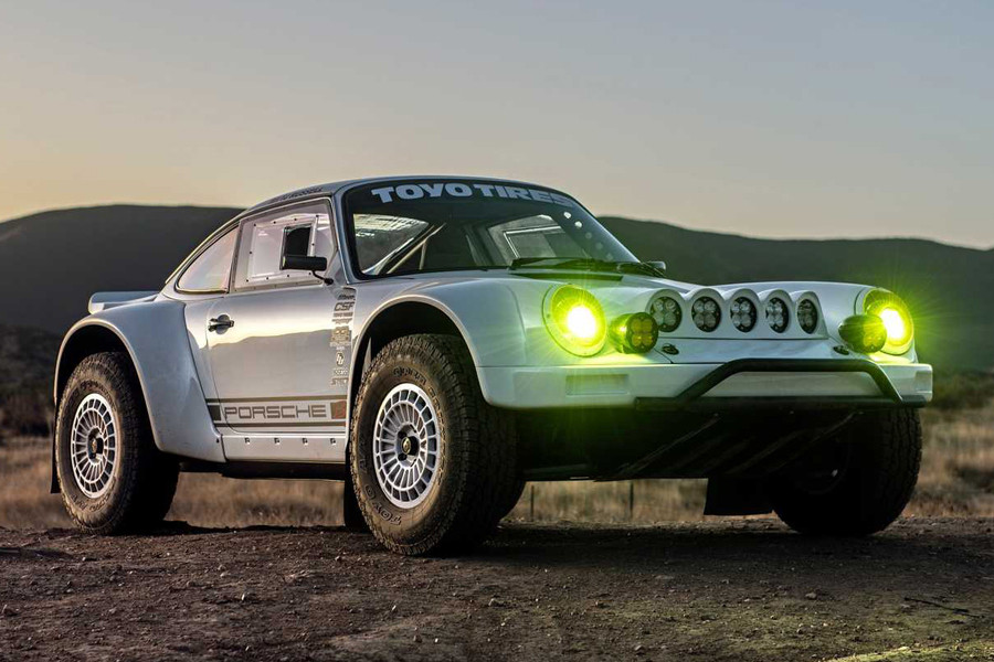 Porsche 911 phiên bản độ Safari nhìn ngang