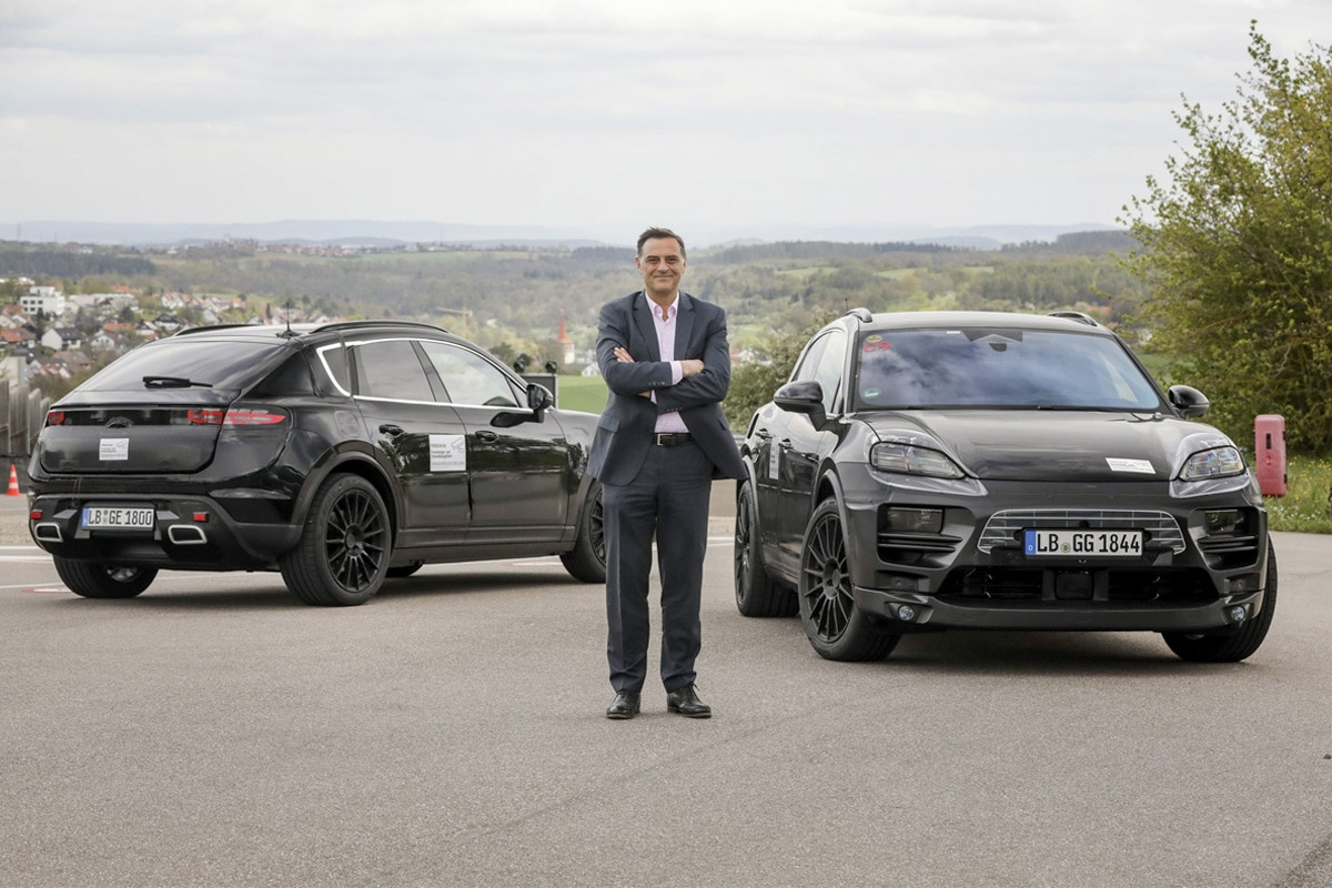 Porsche Macan EV với thiết kế thể thao, hiện đại