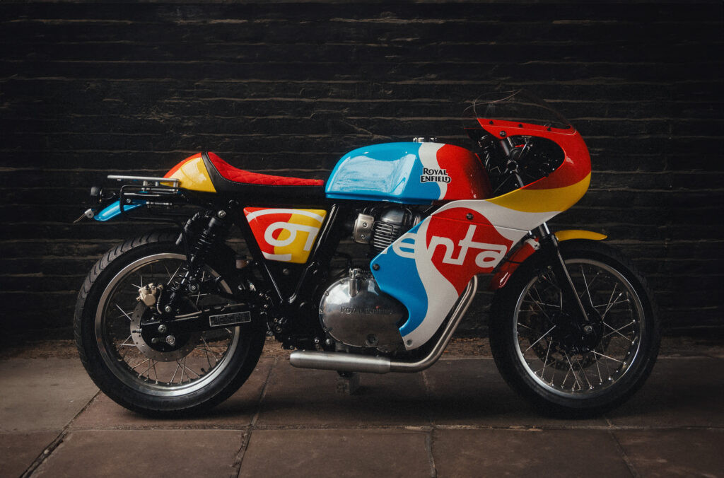 Royal Enfield Continental GT650 phong cách café racer độ bởi Top Gear