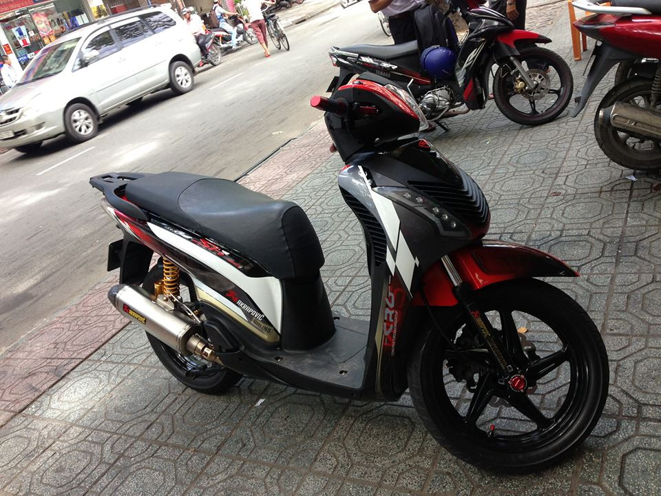 SH Mode độ màu trắng ngọc trai thời thượng