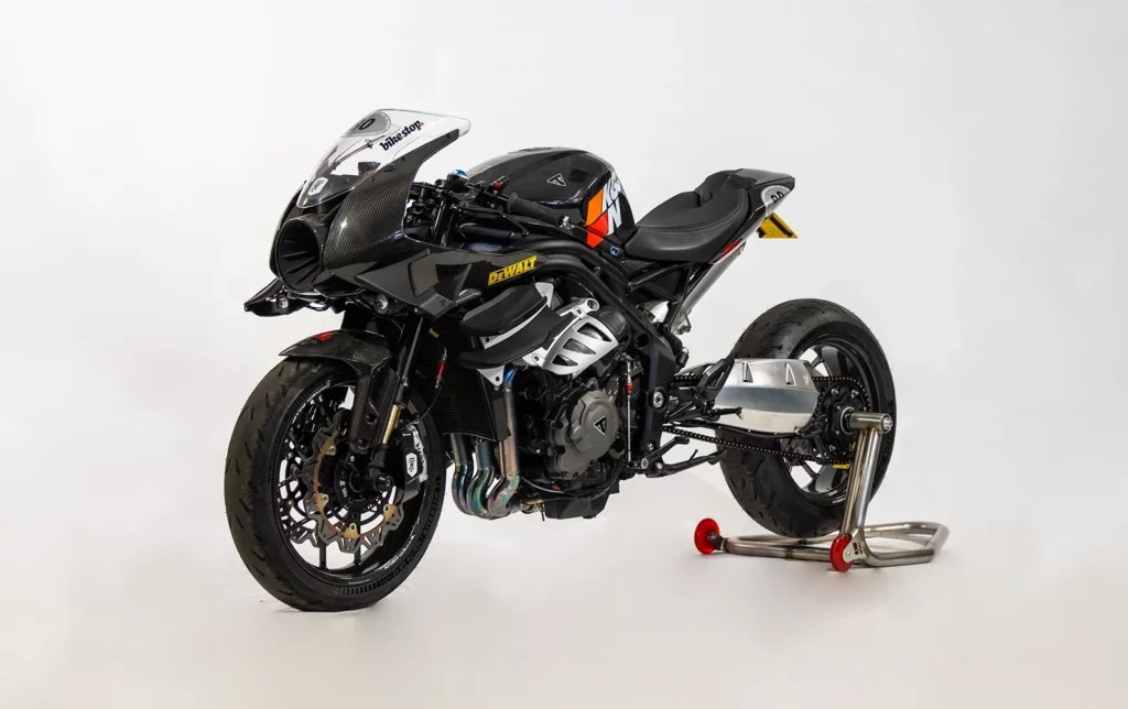 Speed Triple RR trang bị siêu nạp tại Goodwood Festival of Speed