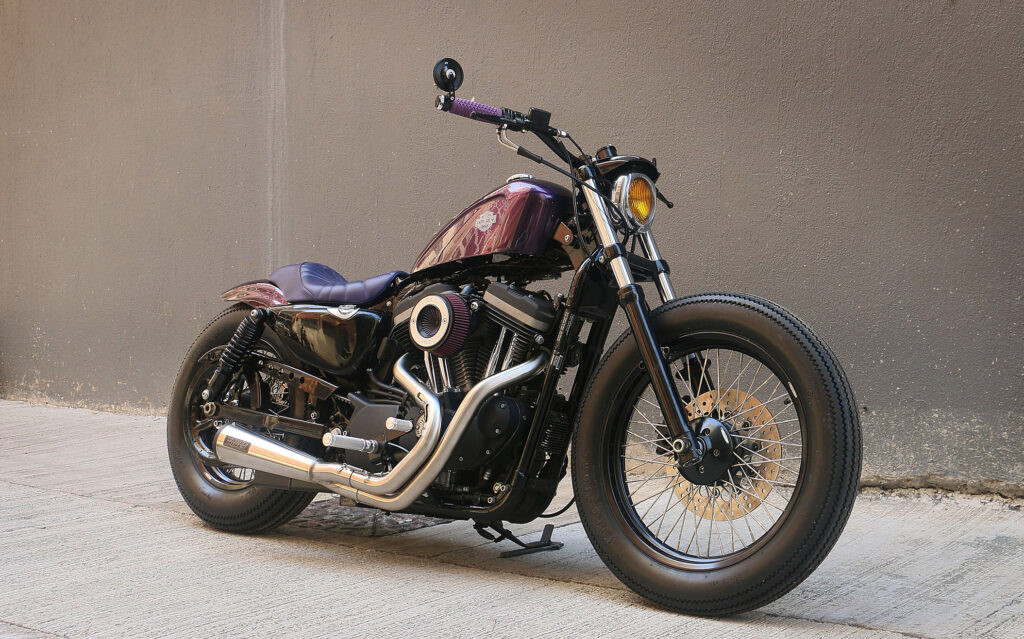 Tác phẩm nghệ thuật Harley-Davidson Kraken – đỉnh cao độ Sportster tại Hồng Kông