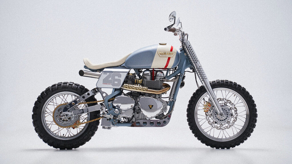 Tamarit Triumph Bonneville Florida phong cách đậm chất Mỹ