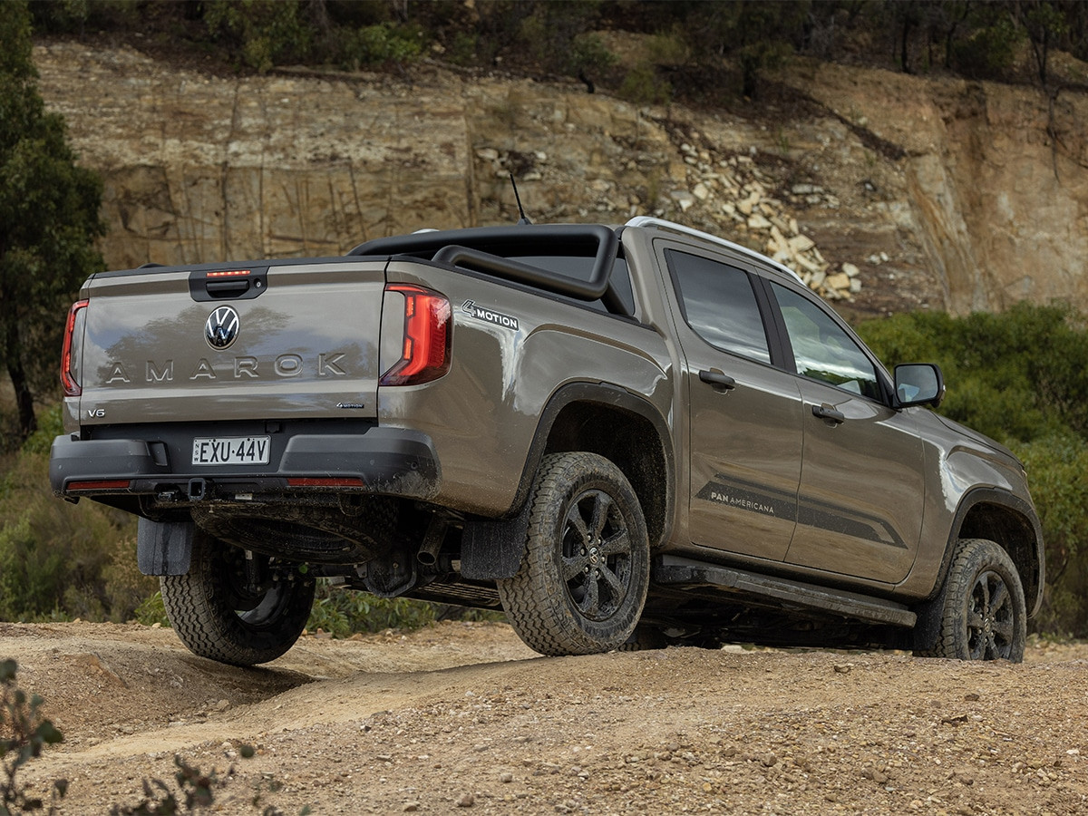 Thiết kế đuôi xe chắc chắn của Amarok PanAmericana