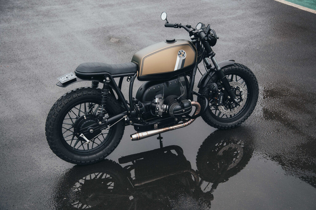 Toàn cảnh chiếc BMW R65 Le Hombre Gris: cứng cáp, đậm chất off-road và uy nghiêm trên mọi khung hình