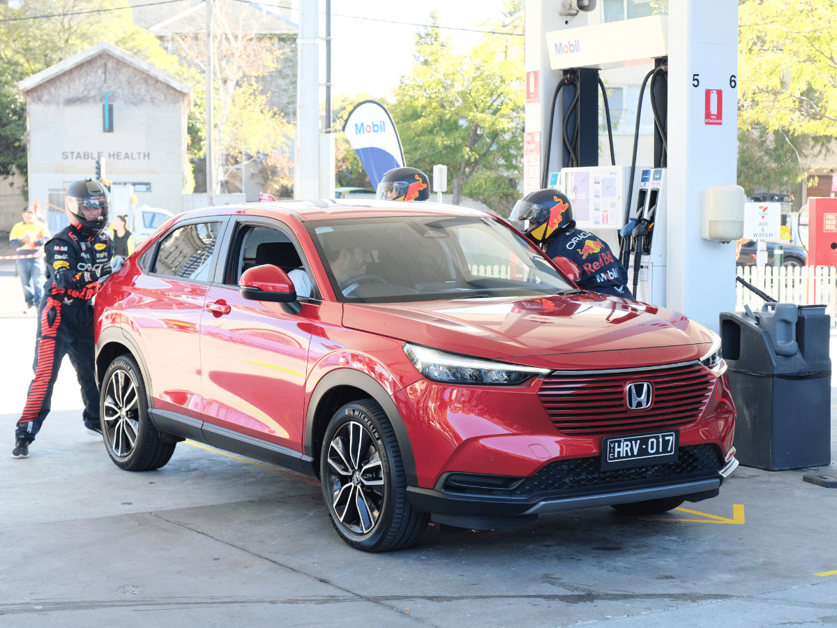 Toàn cảnh mô hình pitstop giả lập tại Melbourne