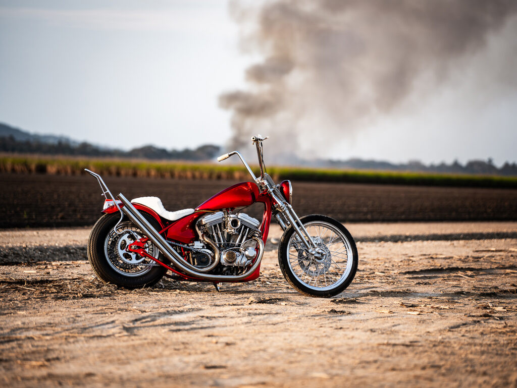 Tổng thể chiếc Harley Sportster sau khi hoàn thiện – đẹp đến từng góc cạnh
