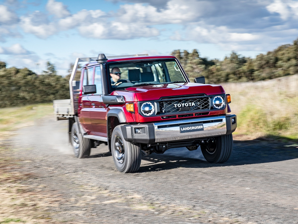 Toyota Land Cruiser 70 Series facelift tổng thể