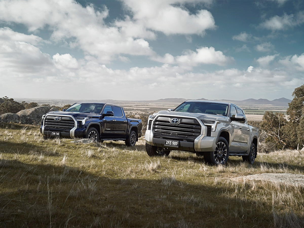 Toyota Tundra 2025 bản Limited tại thị trường Úc sở hữu thiết kế hầm hố cùng màu sơn đa dạng