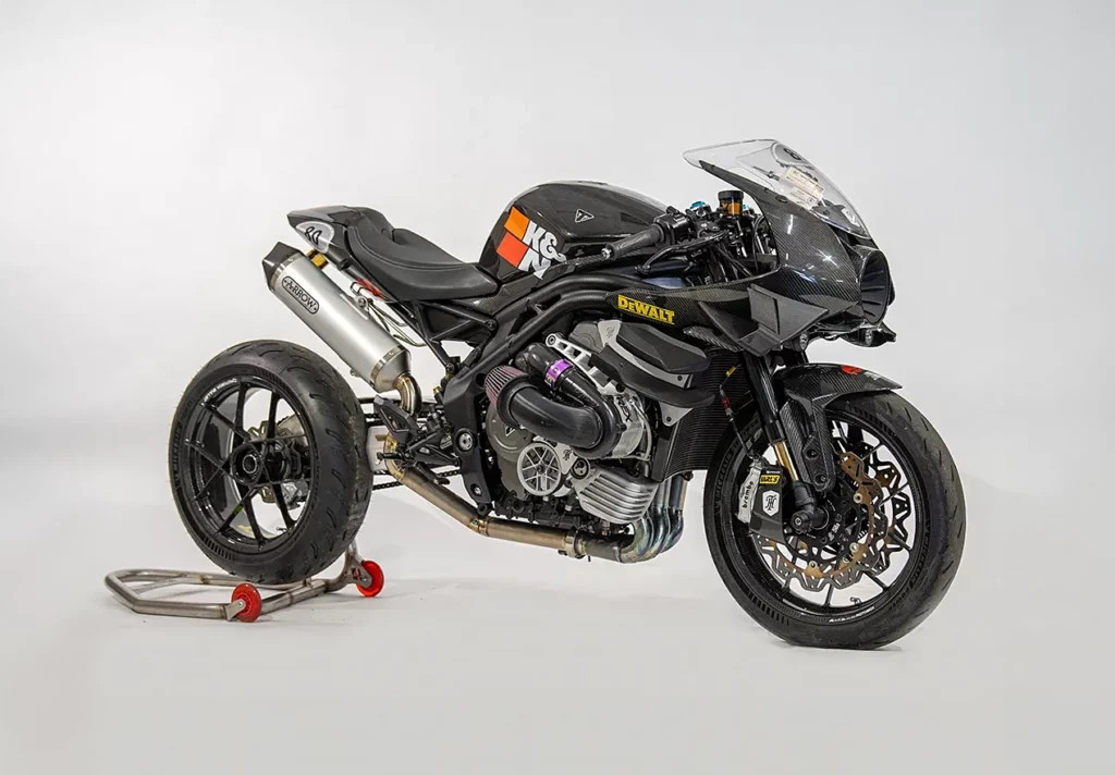 Triumph Speed Triple RR bản độ với 400hp và hệ thống siêu nạp