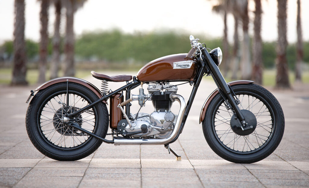 Triumph TR6R Evelyn – Tác phẩm cổ điển như bước ra từ thập niên 60