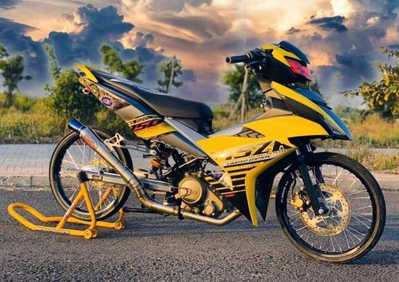 Xe máy độ nhẹ cực ngầu, phù hợp với phong cách thanh niên năng động