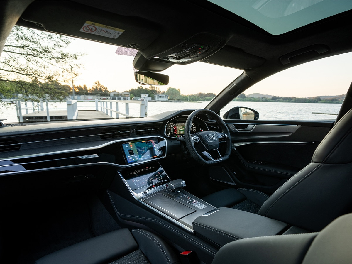 2024 audi rs 7 performance interior dashboard