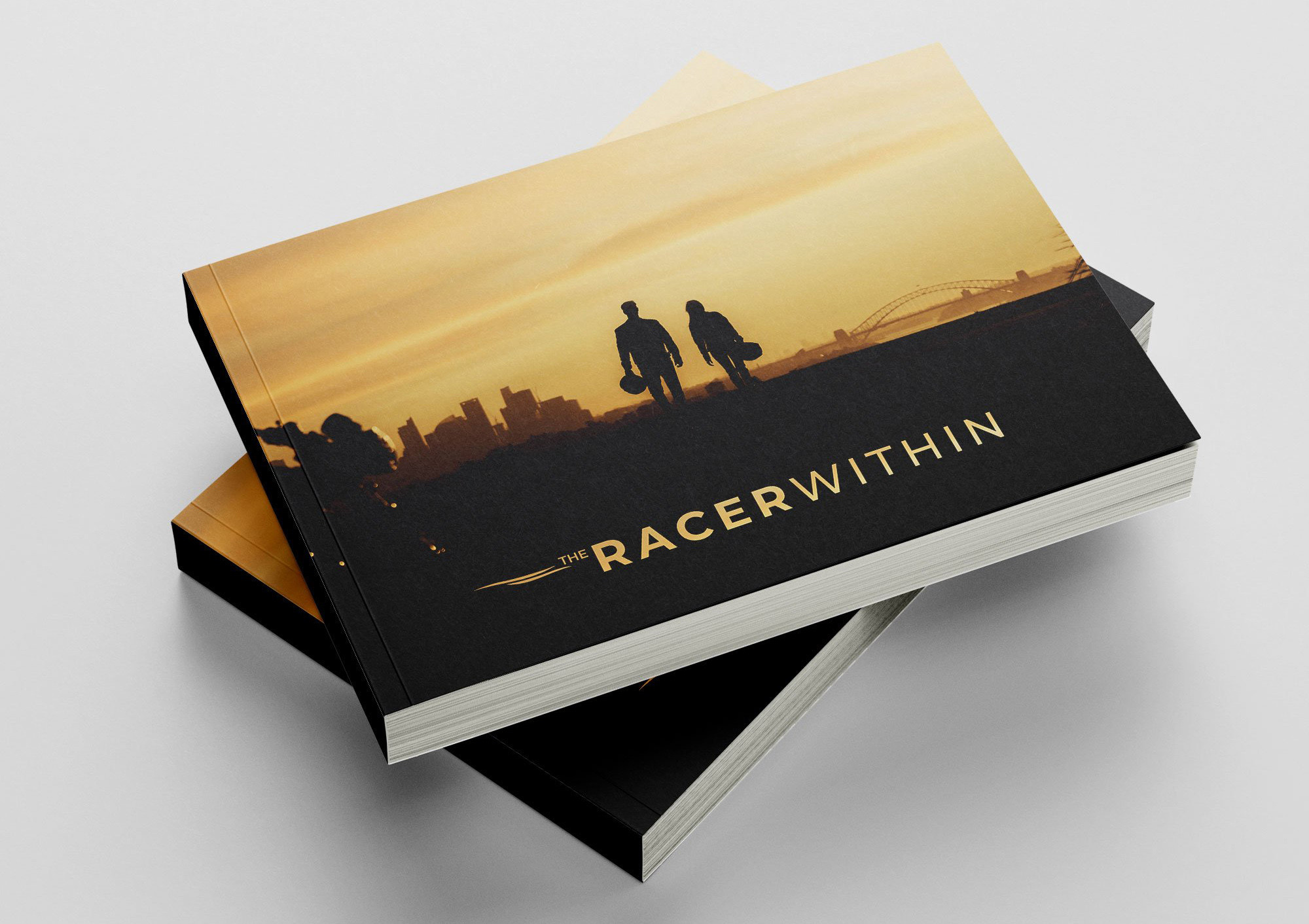 Bìa sách "The Racer Within"
