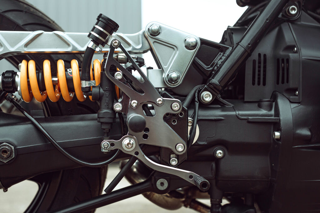 BMW K1100 rear subframe and suspension