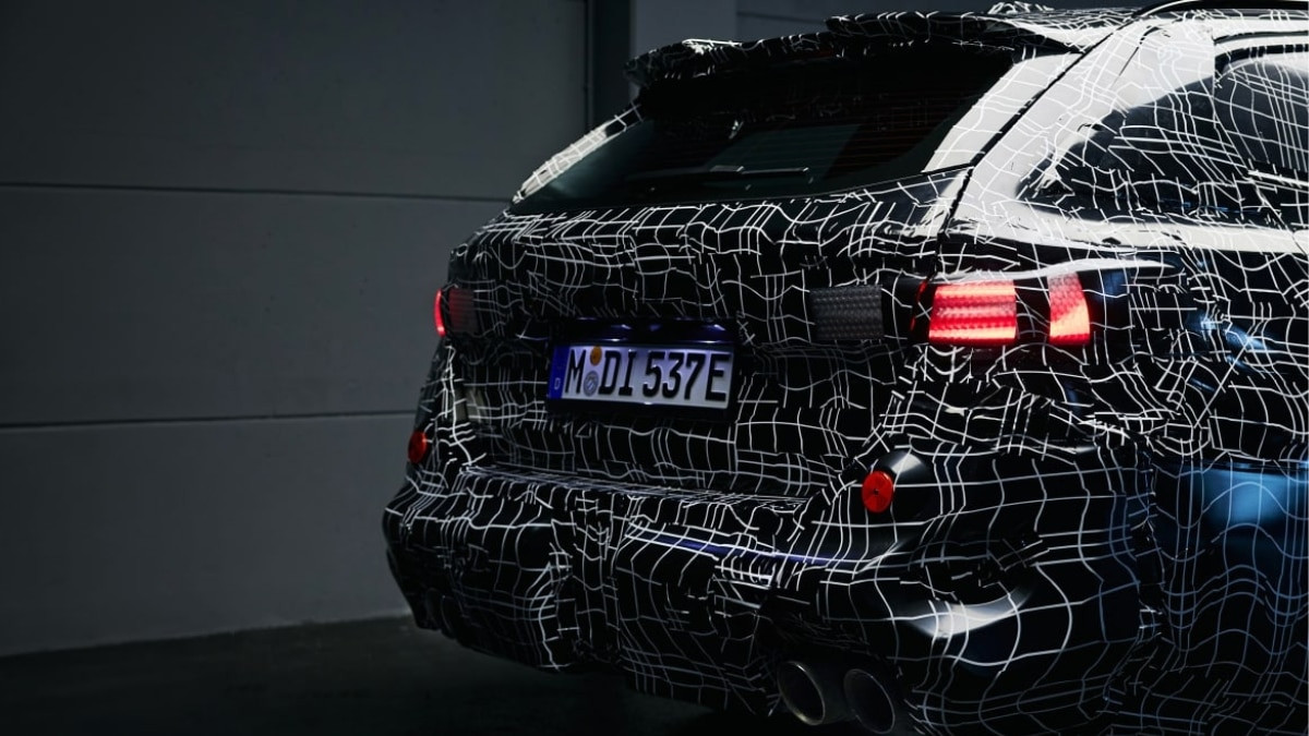 Bmw m5 touring rear end