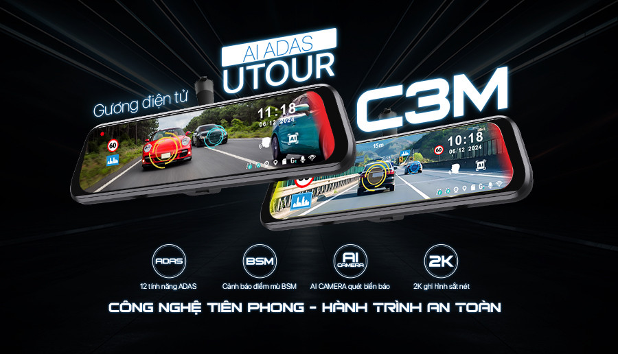 camera gương UTOUR C3M