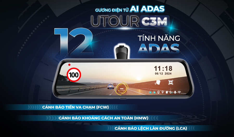 cảnh báo thông minh trên camera UTOUR