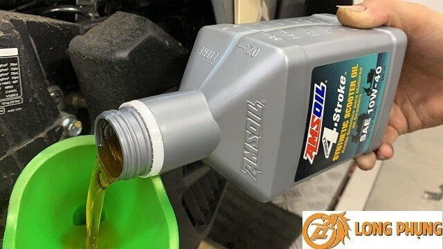 Dầu nhớt Amsoil 10W40 Synthetic Scooter cho SH350i