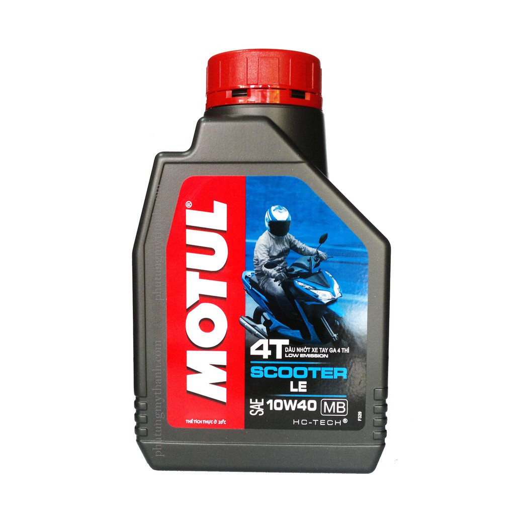 Dầu nhớt Motul Scooter Power LE 10W40 cho Honda AirBlade 160