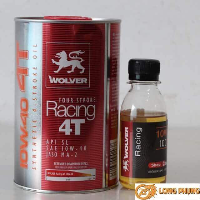 Dầu nhớt Wolver Racing 4T 10W40 cho SH350i