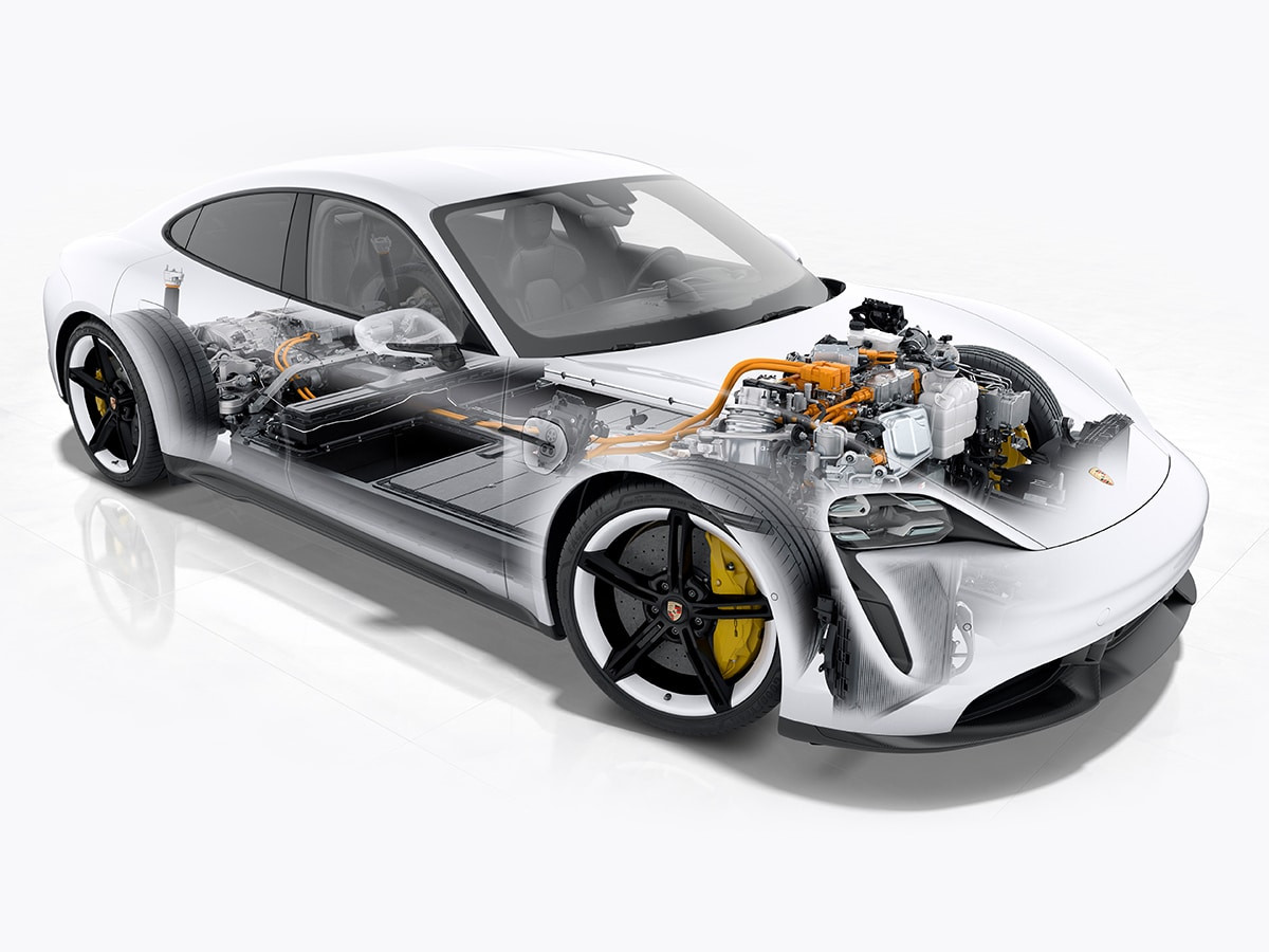 Động cơ Porsche Taycan Turbo