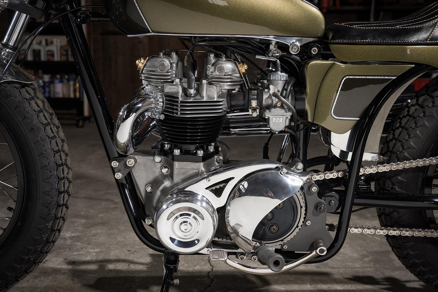 Động cơ Triumph TR6 Trophy