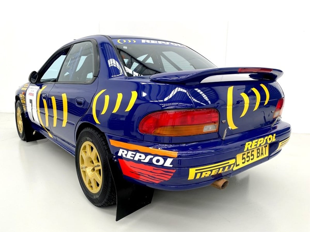 Đuôi Xe Subaru Impreza GC8